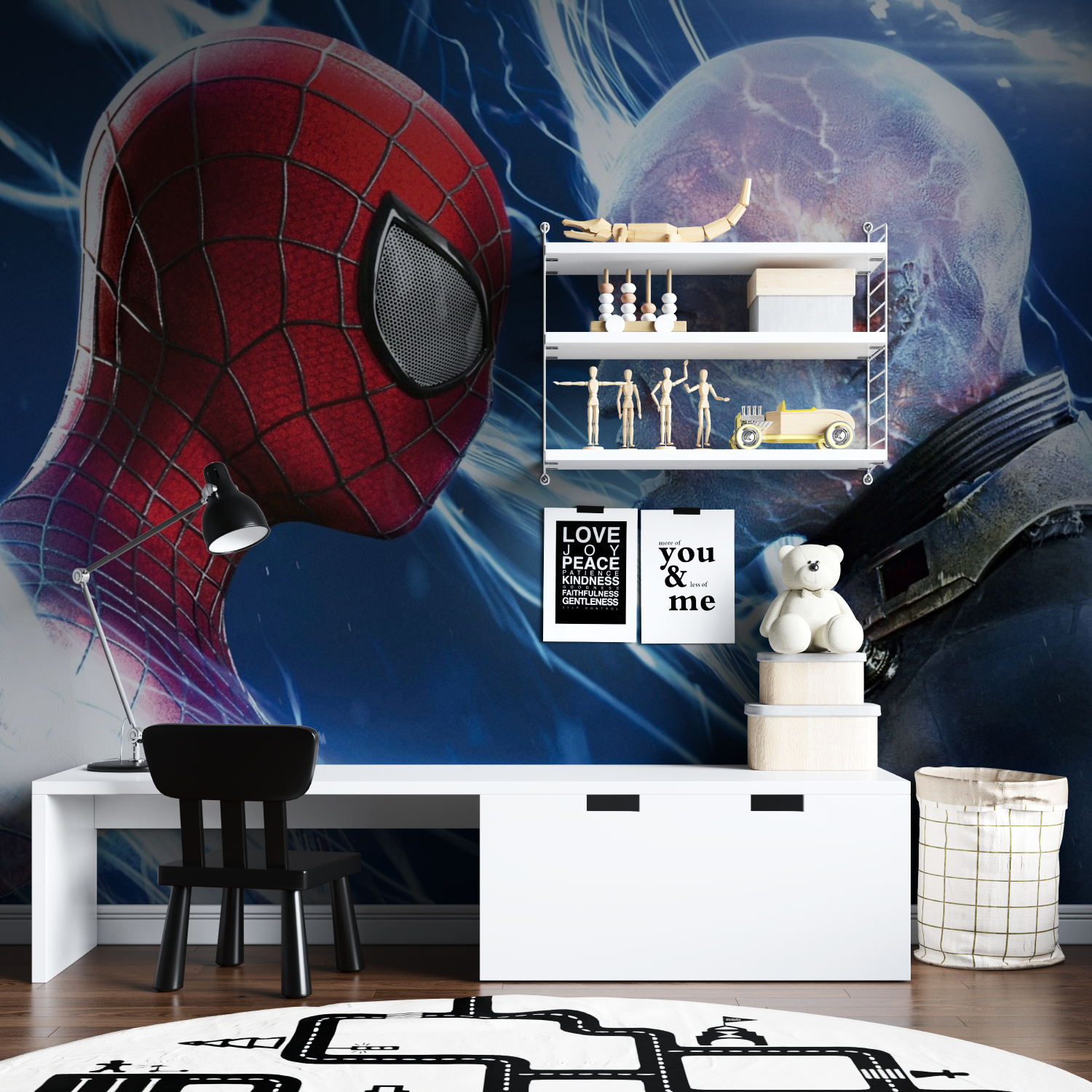 Spider-Man vs Electro Wallpaper | Murals Wallpaper