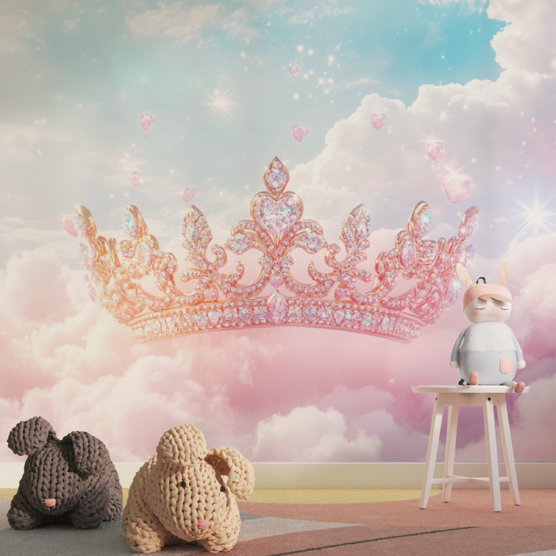 Princess Golden Crown Wallpaper | Murals Wallpaper