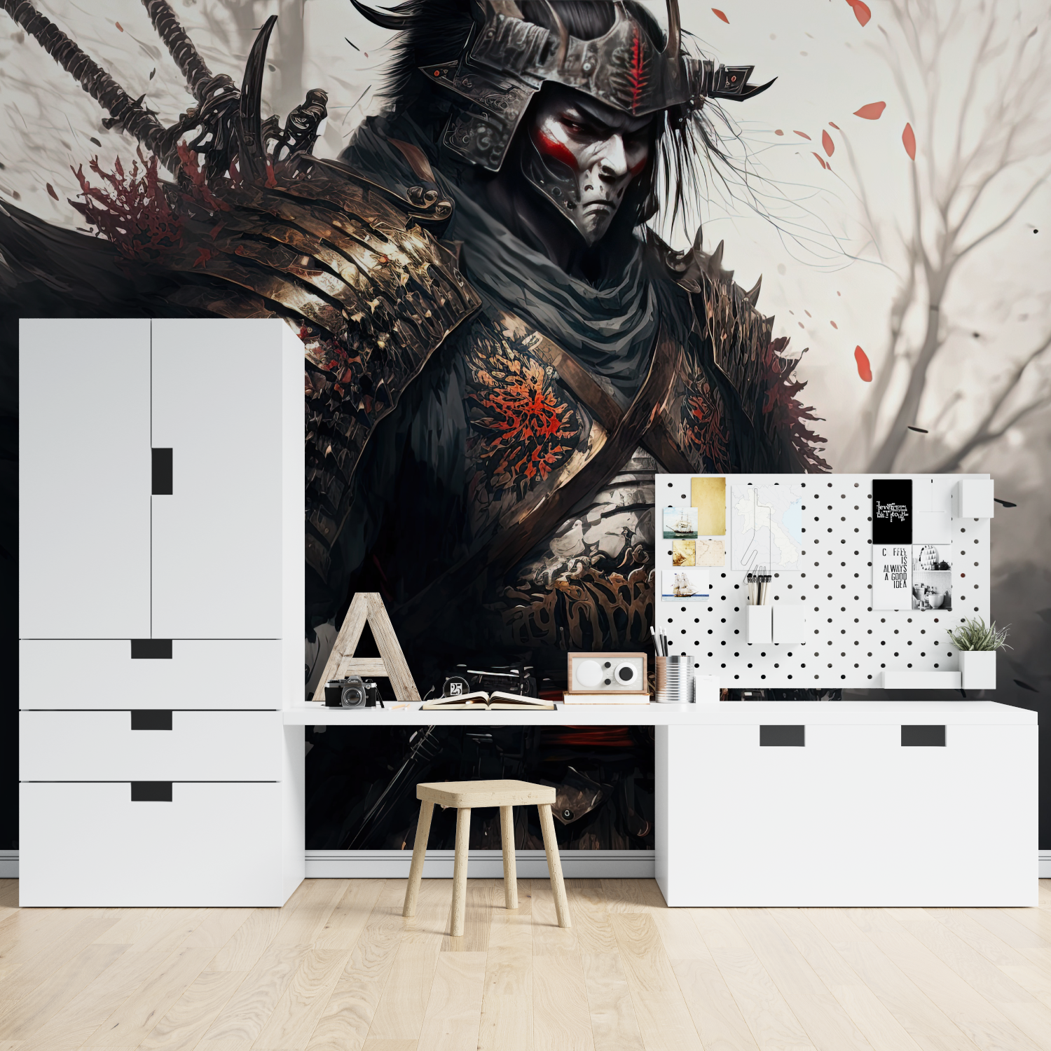 Samurai Chef Wallpaper | Murals Wallpaper