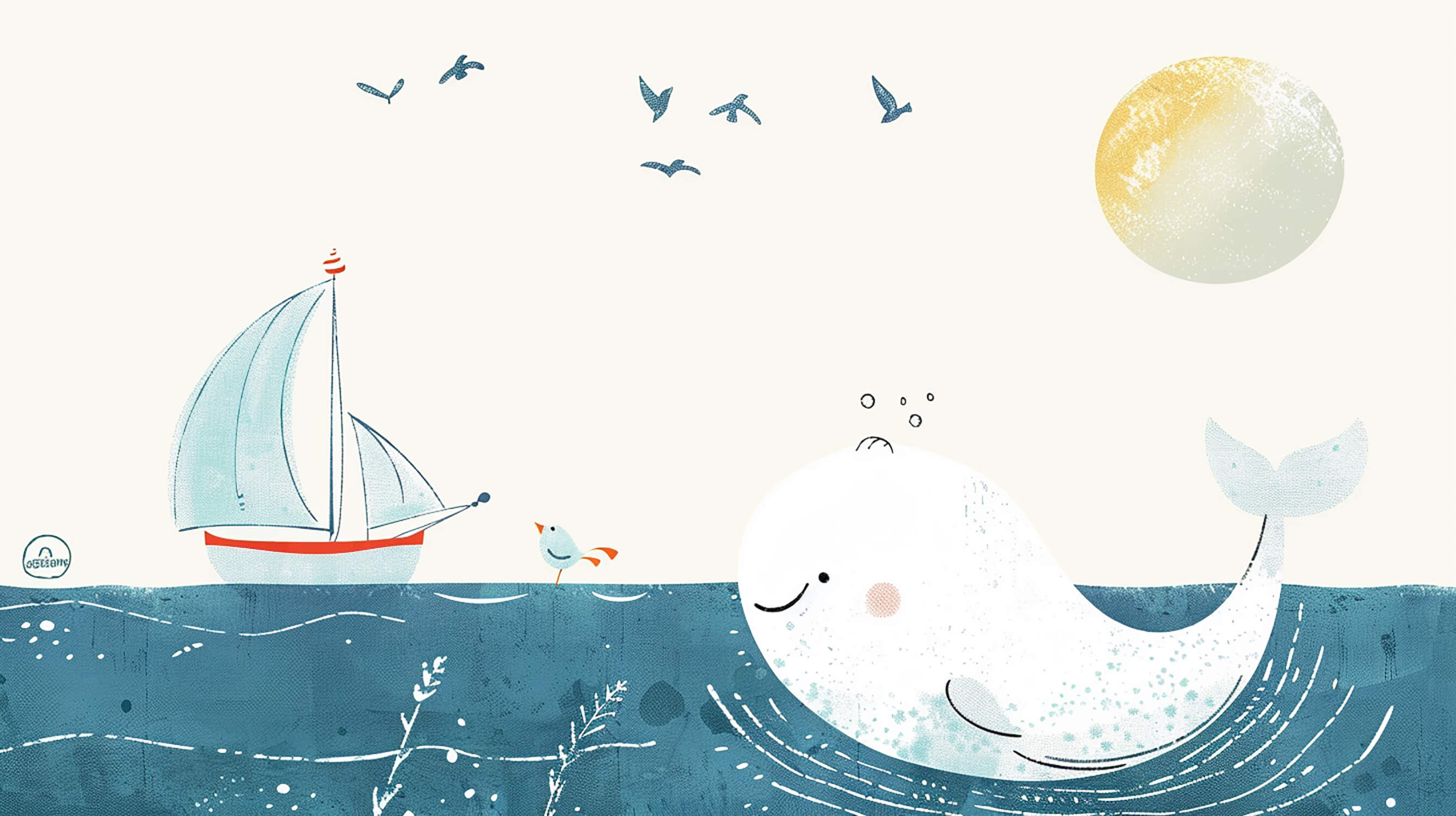 Navy Themed Wallpaper for Kids | Murals Wallpaper