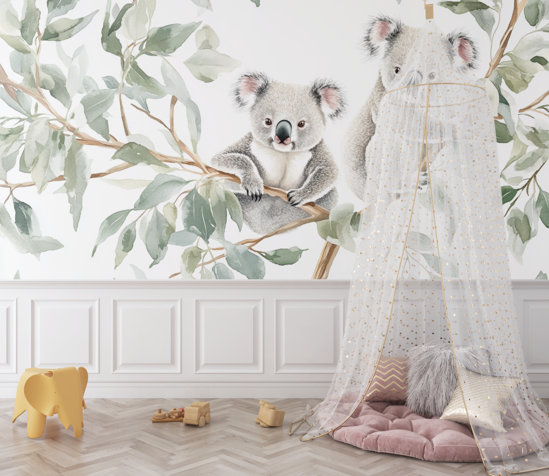 Koala Wallpaper in the Morning Silence | Murals Wallpaper