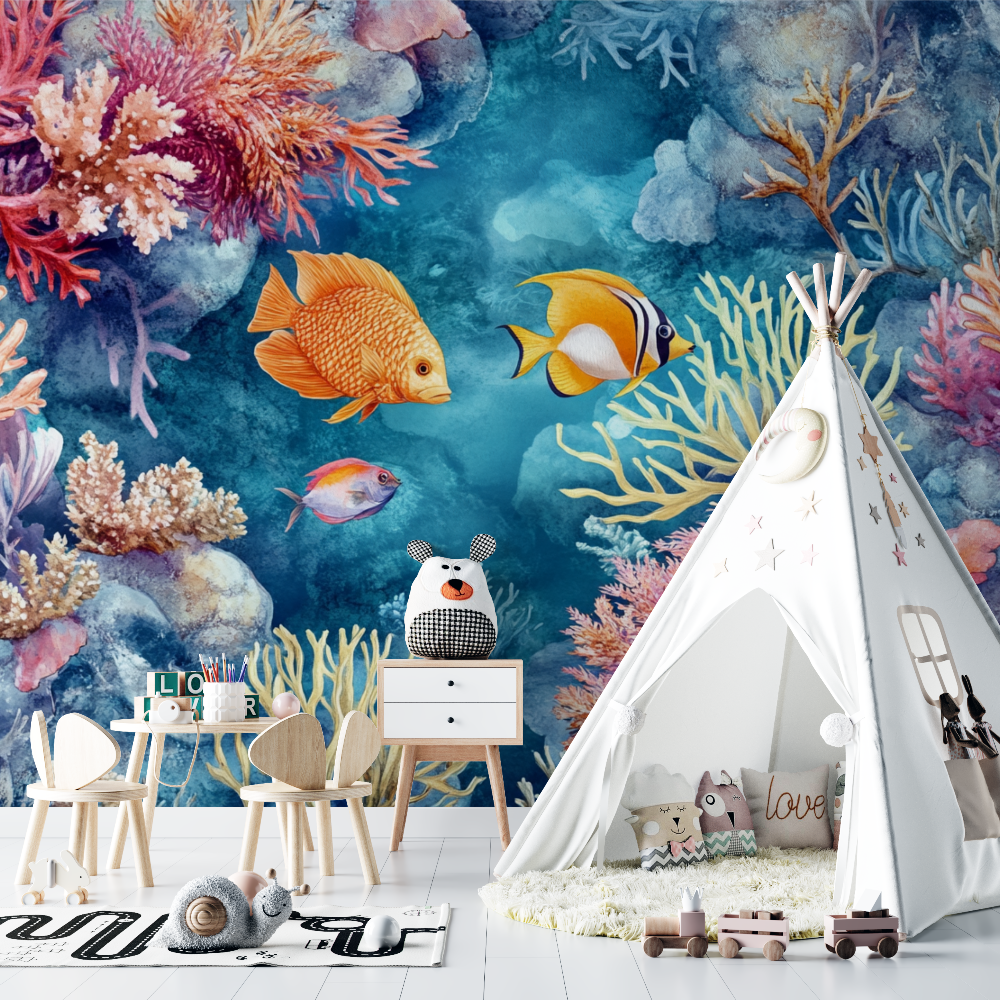 Underwater Fish Marine Wallpaper | Murals Wallpaper