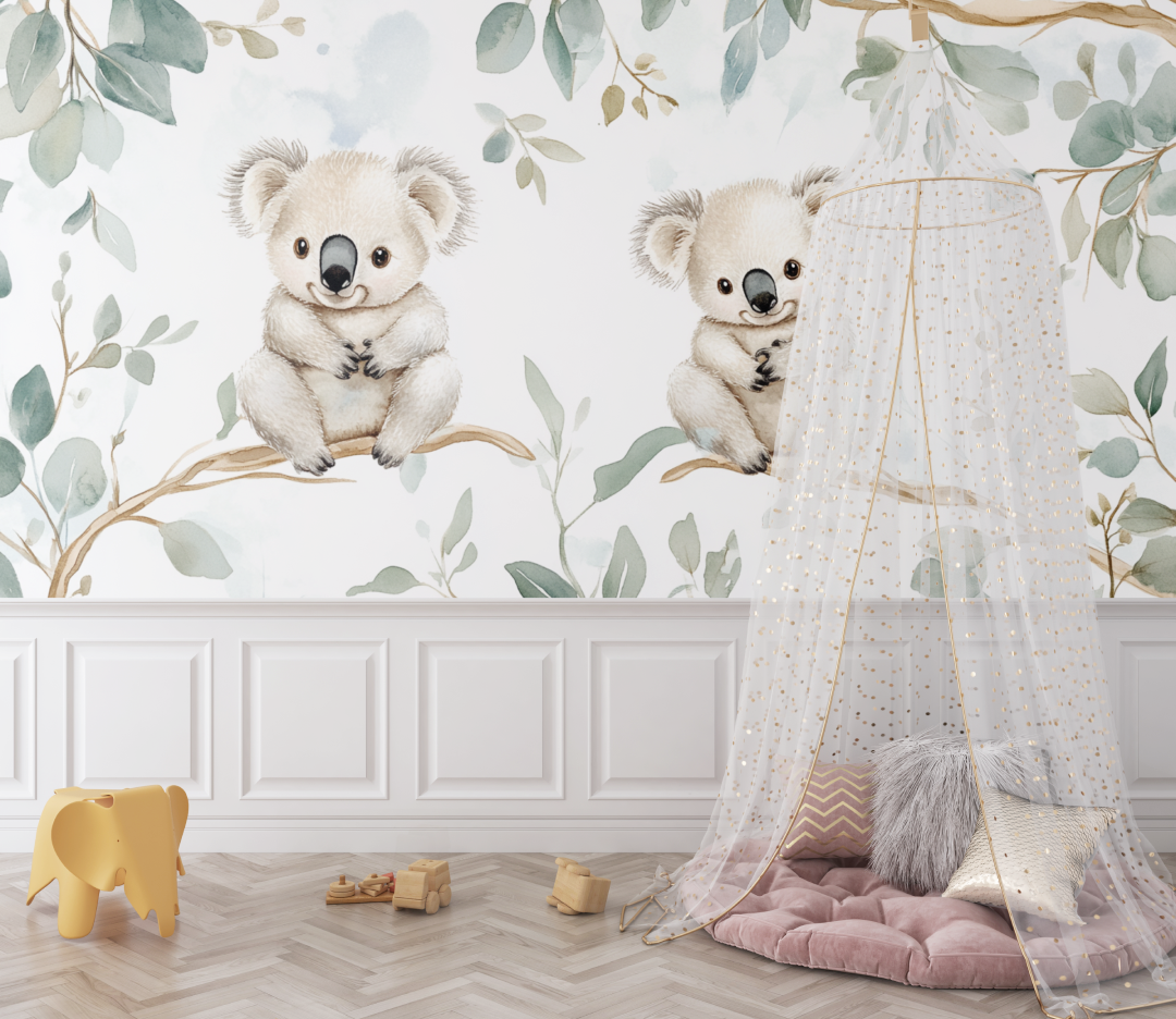 Koala Birth Softness Wallpaper | Murals Wallpaper