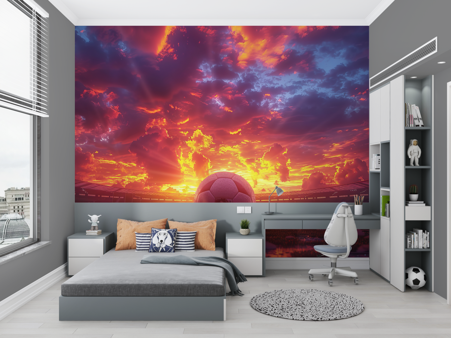 XXL Football Mural Wallpaper | Murals Wallpaper