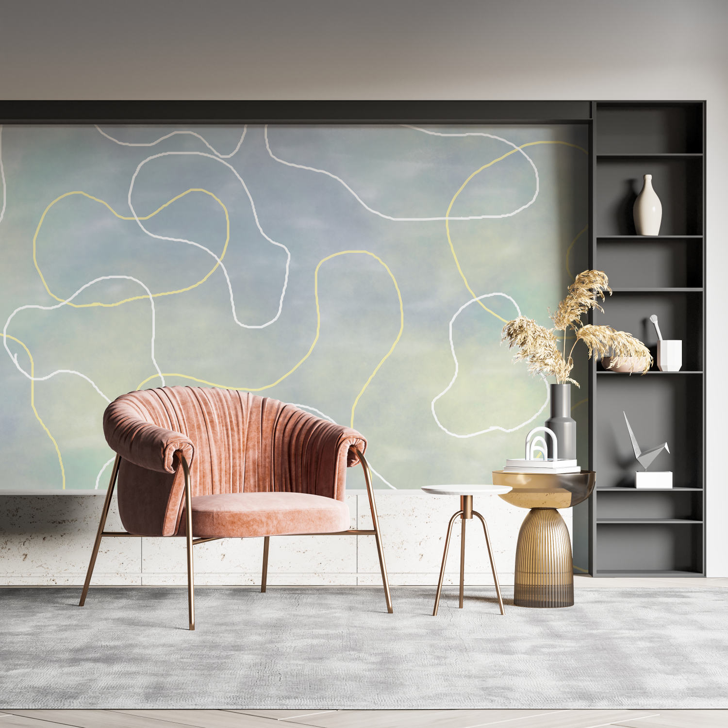 Abstract Watercolor Wallpaper | Murals Wallpaper