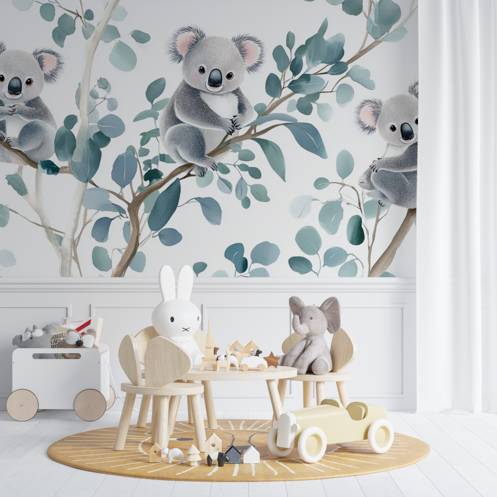 Koala and Pearl Sky Wallpaper | Murals Wallpaper