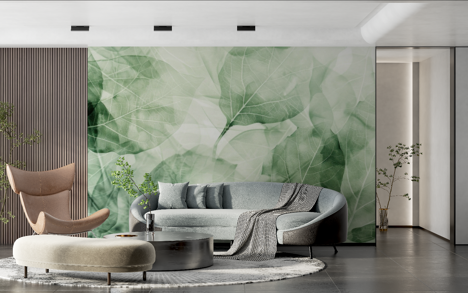 Grüne Tapeten | Wandtapeten