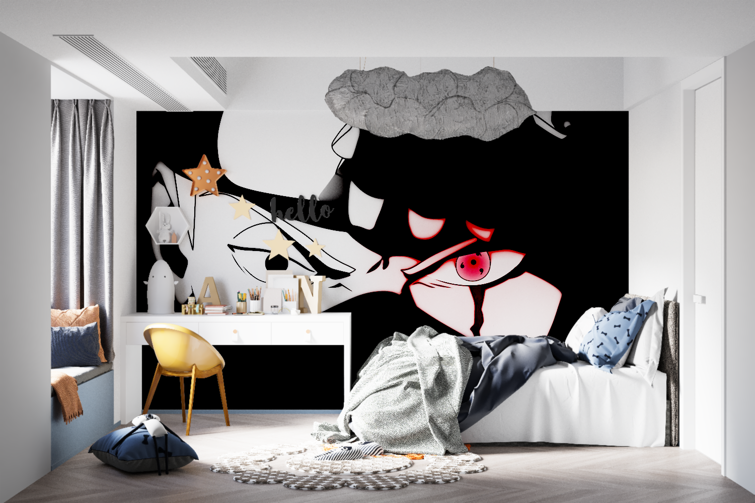 Naruto Blue Ball Wallpaper | Murals Wallpaper