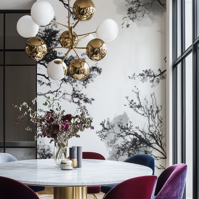 Black Tree Wallpaper | Murals Wallpaper