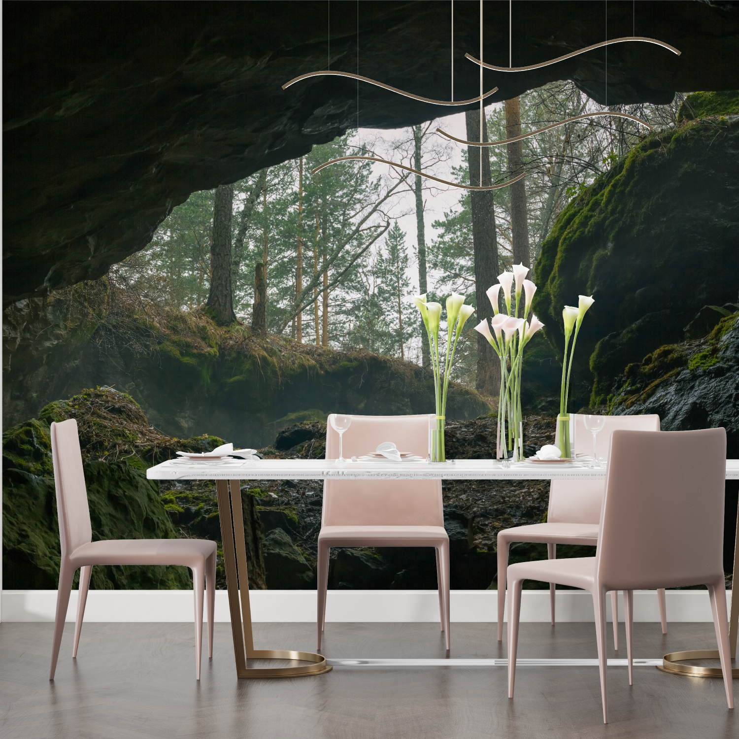 Nature Faux Finish Wallpaper | Murals Wallpaper