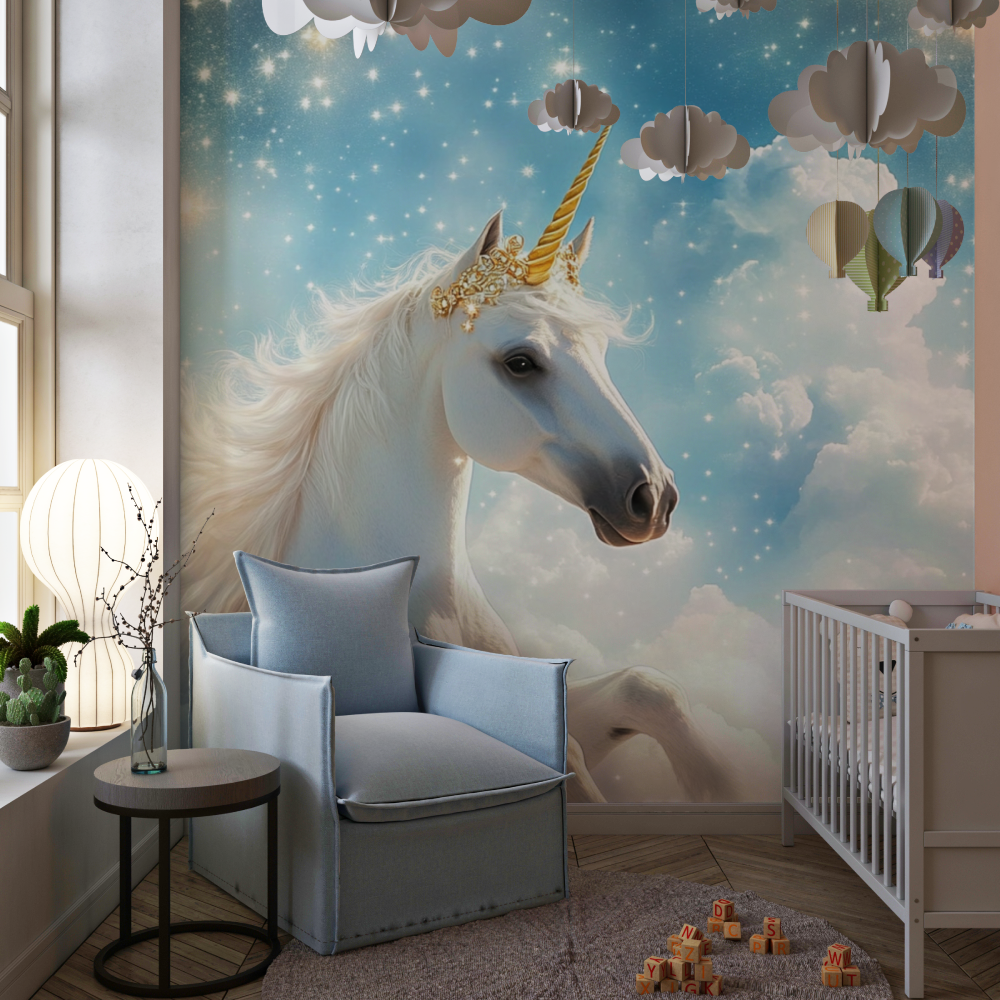 Unicorn Star Princess Wallpaper | Murals Wallpaper