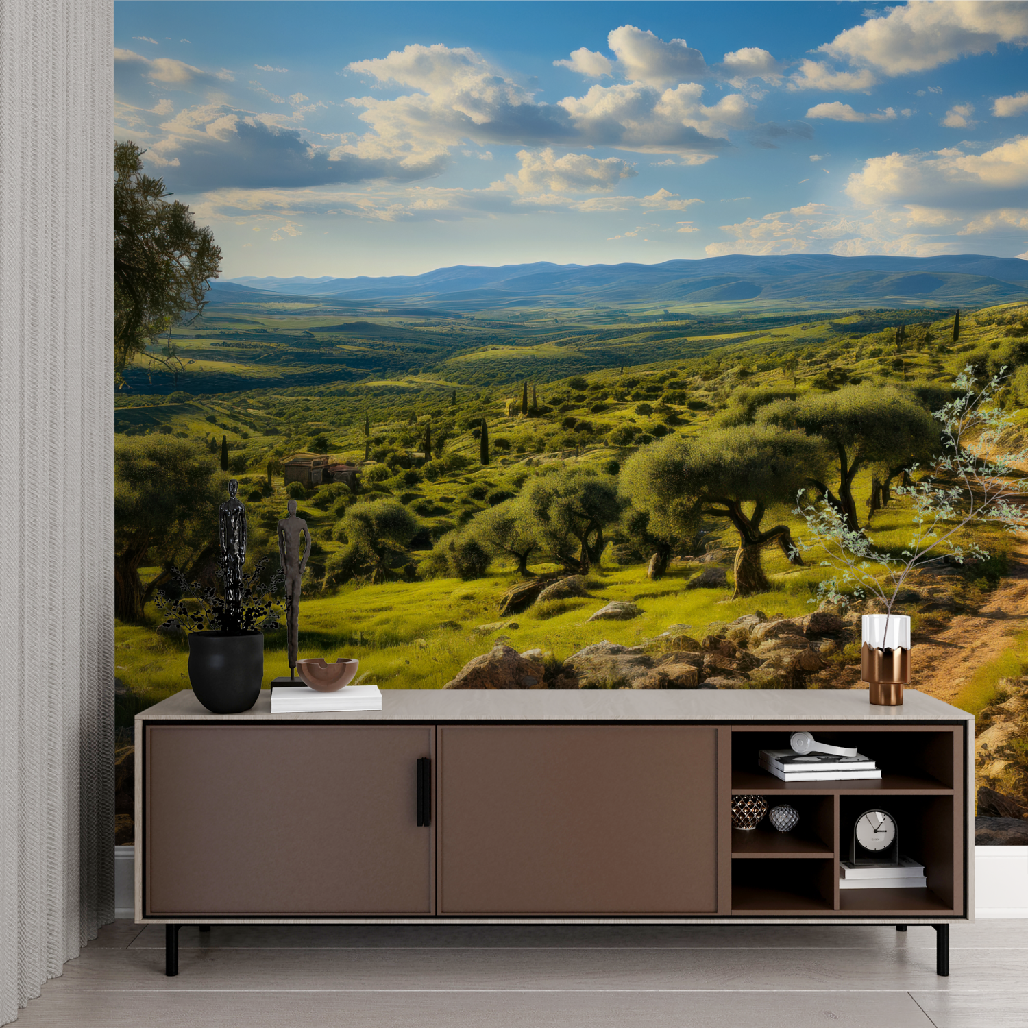 Italian Landscape Wallpaper | Murals Wallpaper