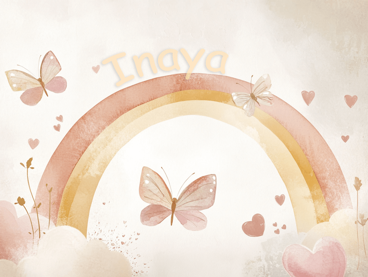 Papier Peint Prénom Terrakotta