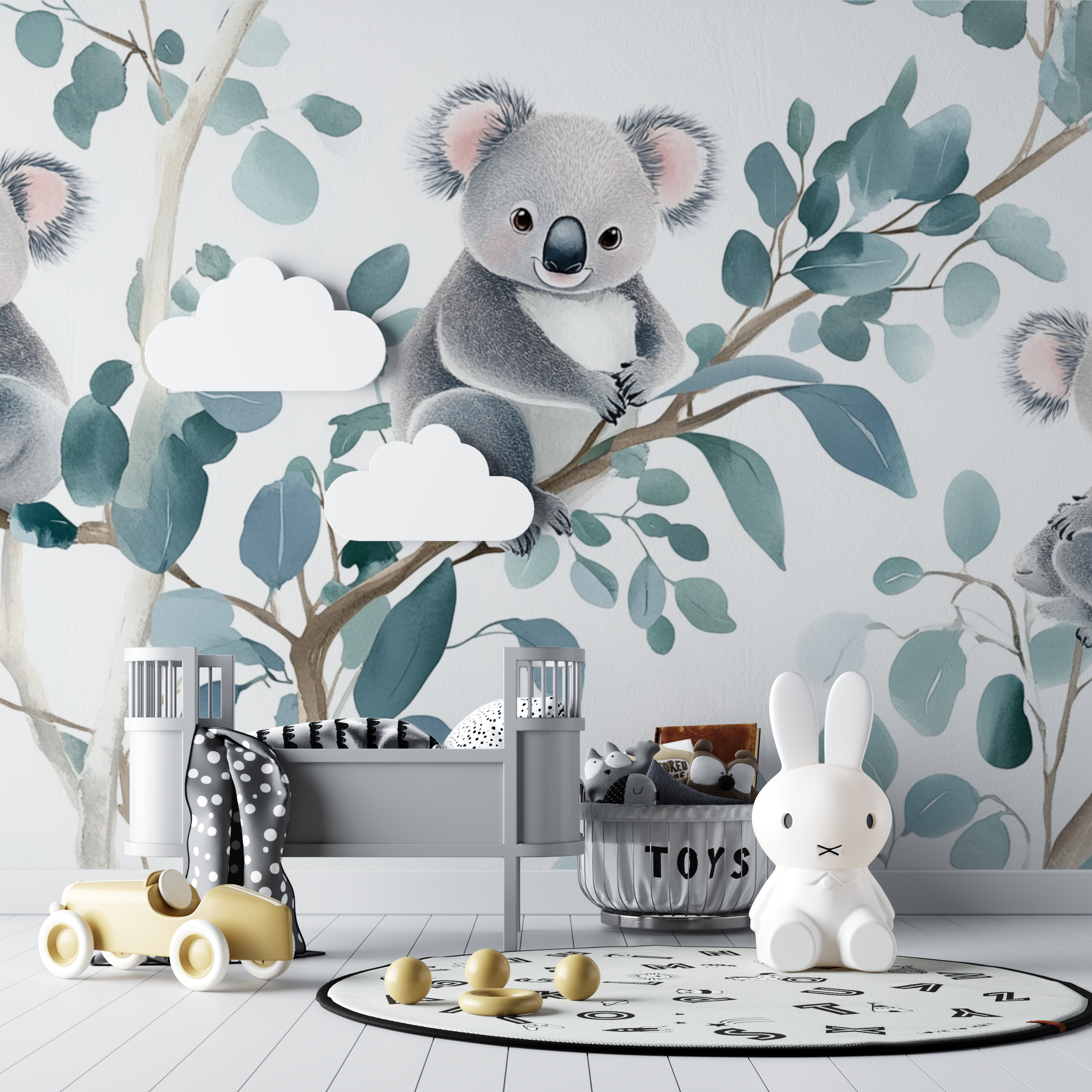 Koala and Pearl Sky Wallpaper | Murals Wallpaper