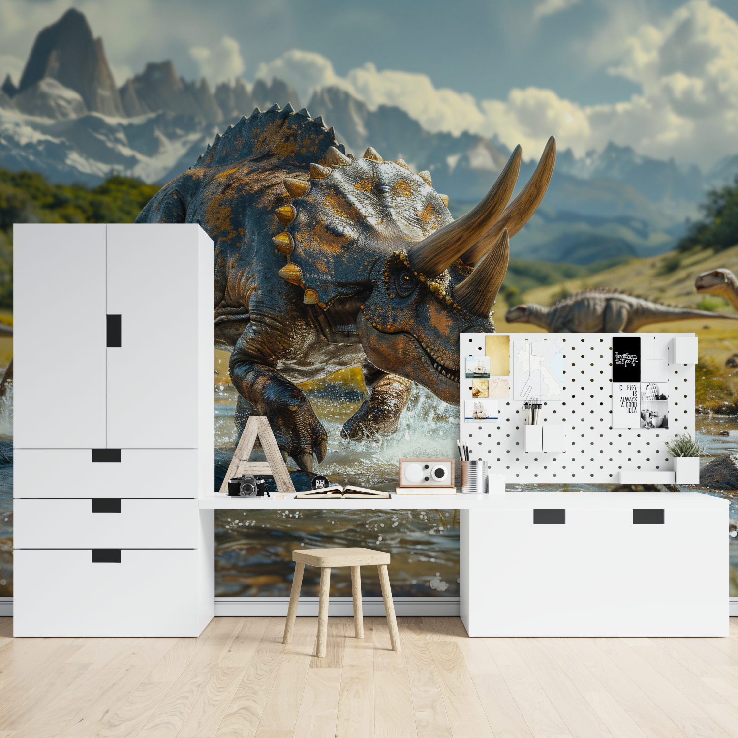 Dinosaur Extinct Wallpaper | Murals Wallpaper