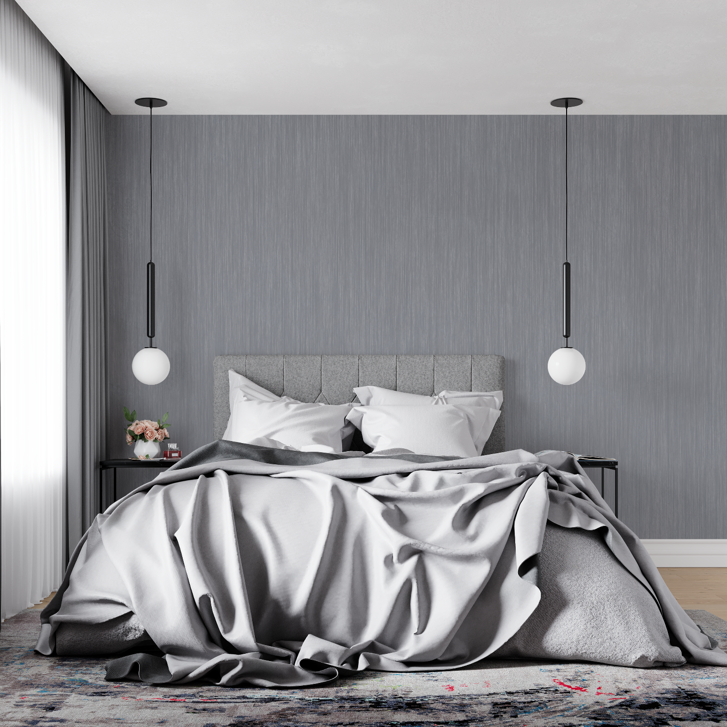 Metal Gray Wallpaper | Murals Wallpaper