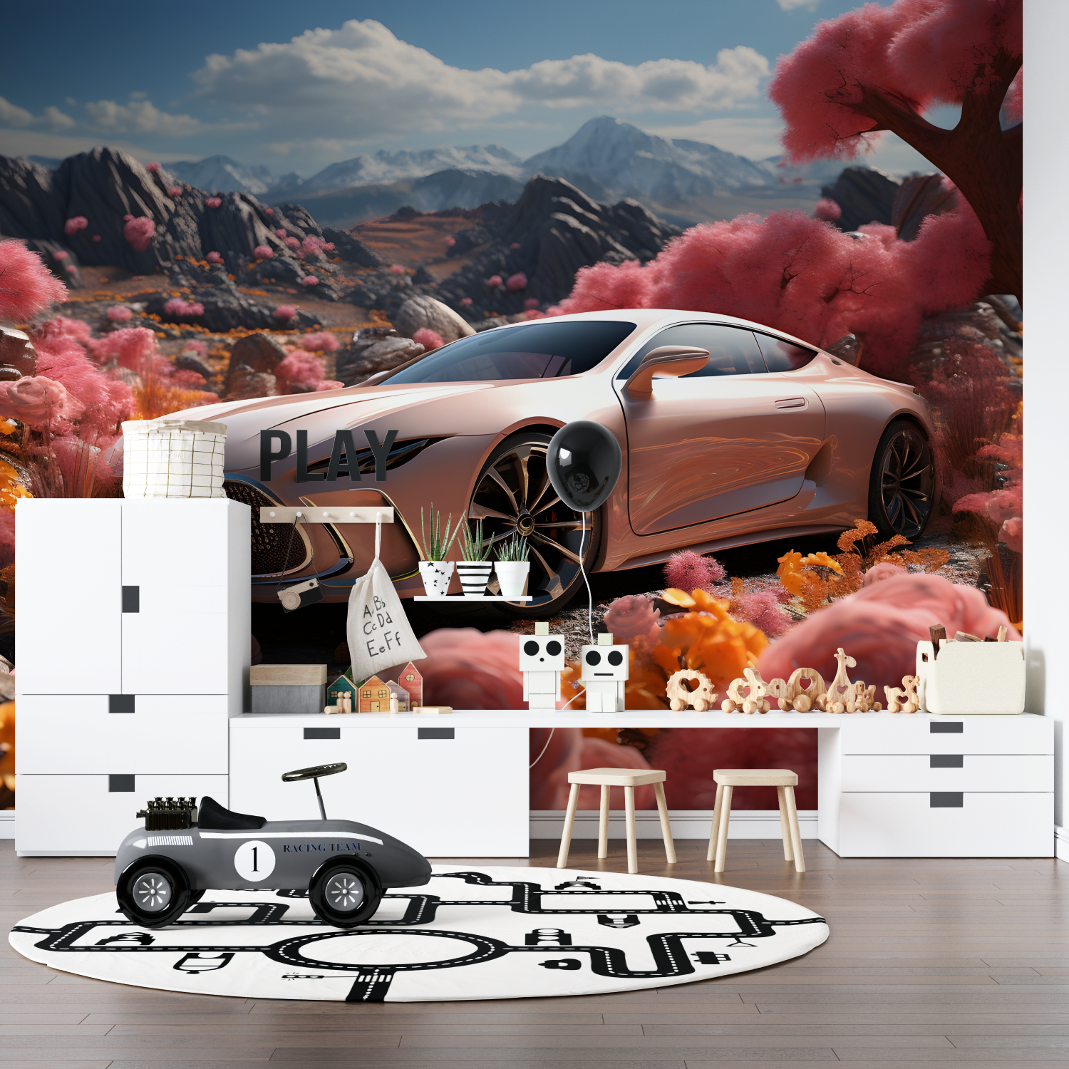 Luxury Car Giant Wallpaper | Murals Wallpaper