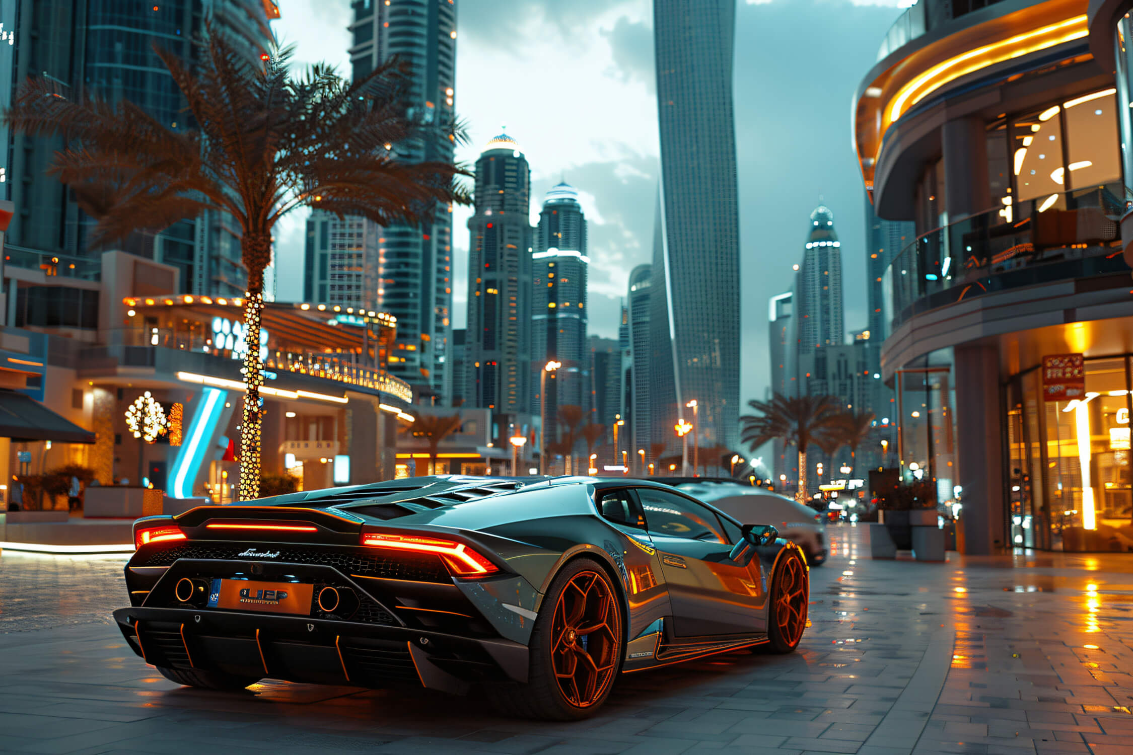 Luxury Car Wallpaper Dubai | Murals Wallpaper