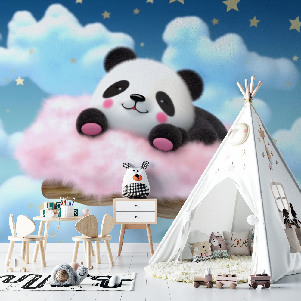 Panda Cartoon Wallpaper | Murals Wallpaper