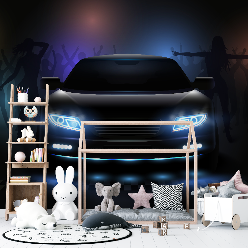 Kinderauto-Tapete | Wandbildtapete