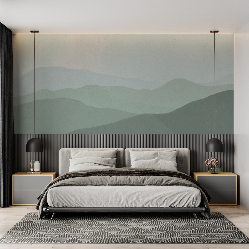 Green Mountain Wallpaper | Murals Wallpaper