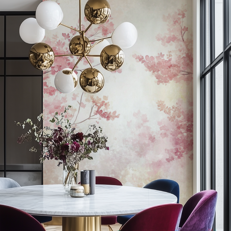 Pink Tree Wallpaper | Murals Wallpaper