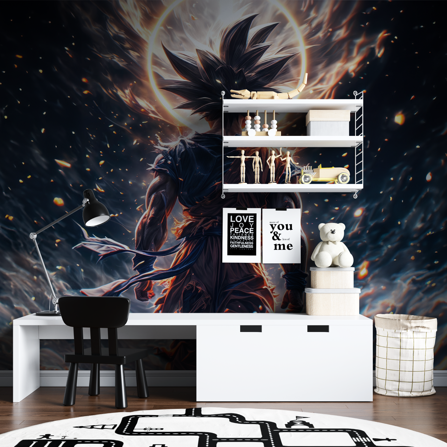 Tapeten Vegeta Design – Zimmer Spiderman