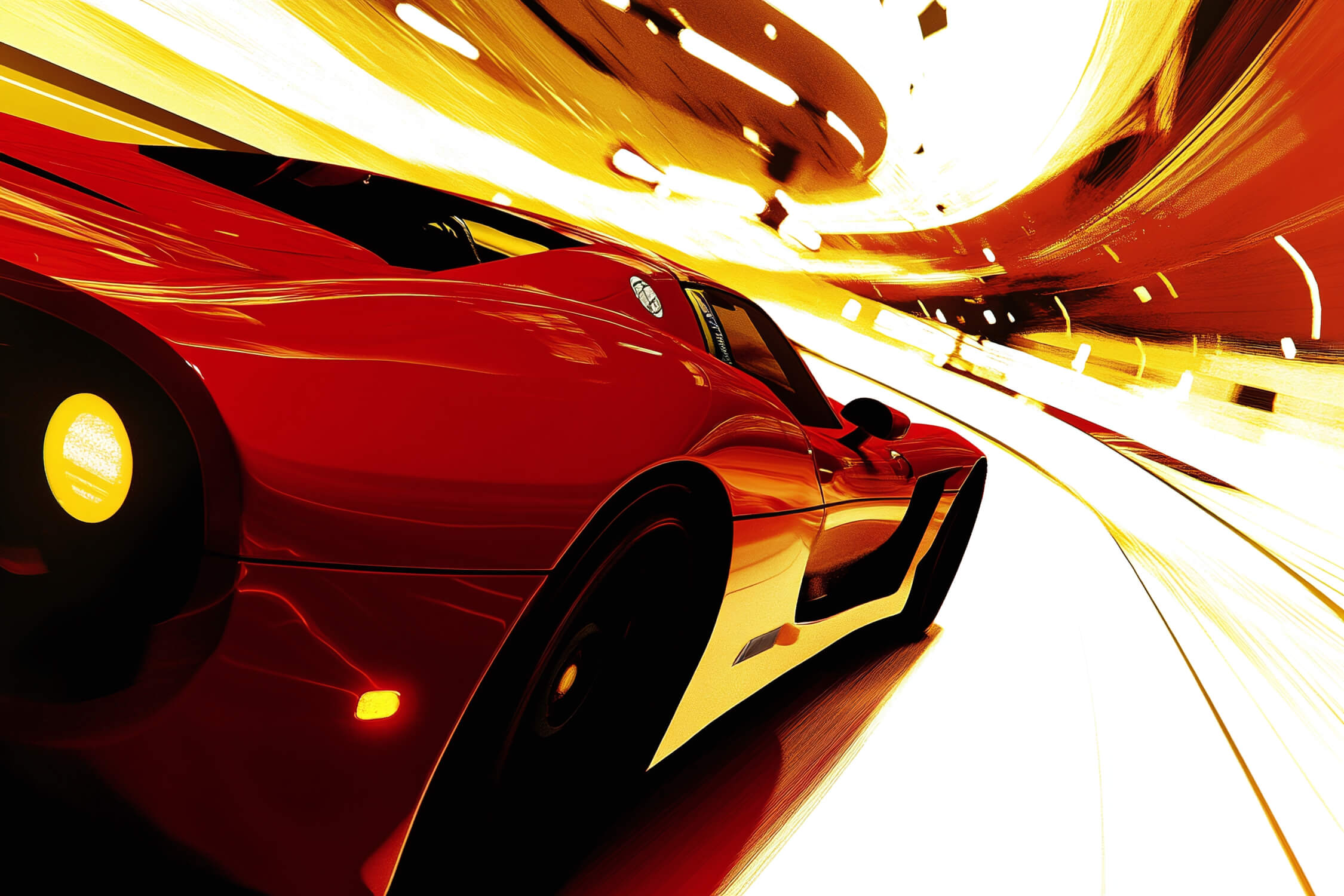 Car Tuning Wall Wallpaper | Murals Wallpaper