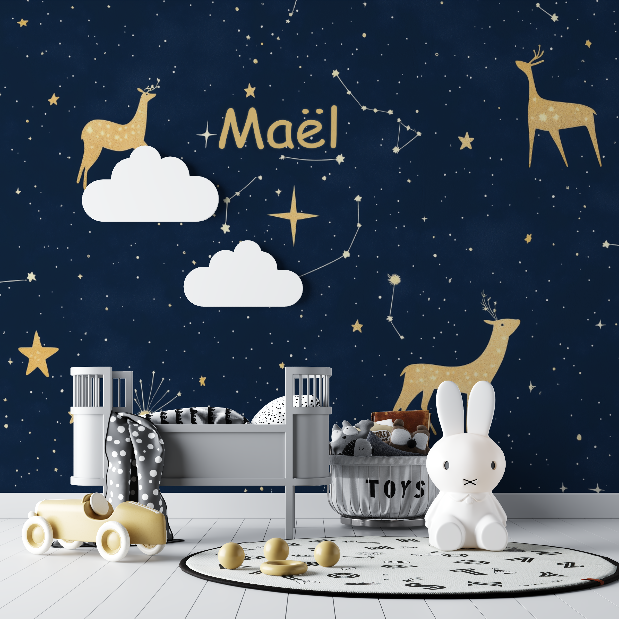 Name Constellation Wallpaper | Murals Wallpaper