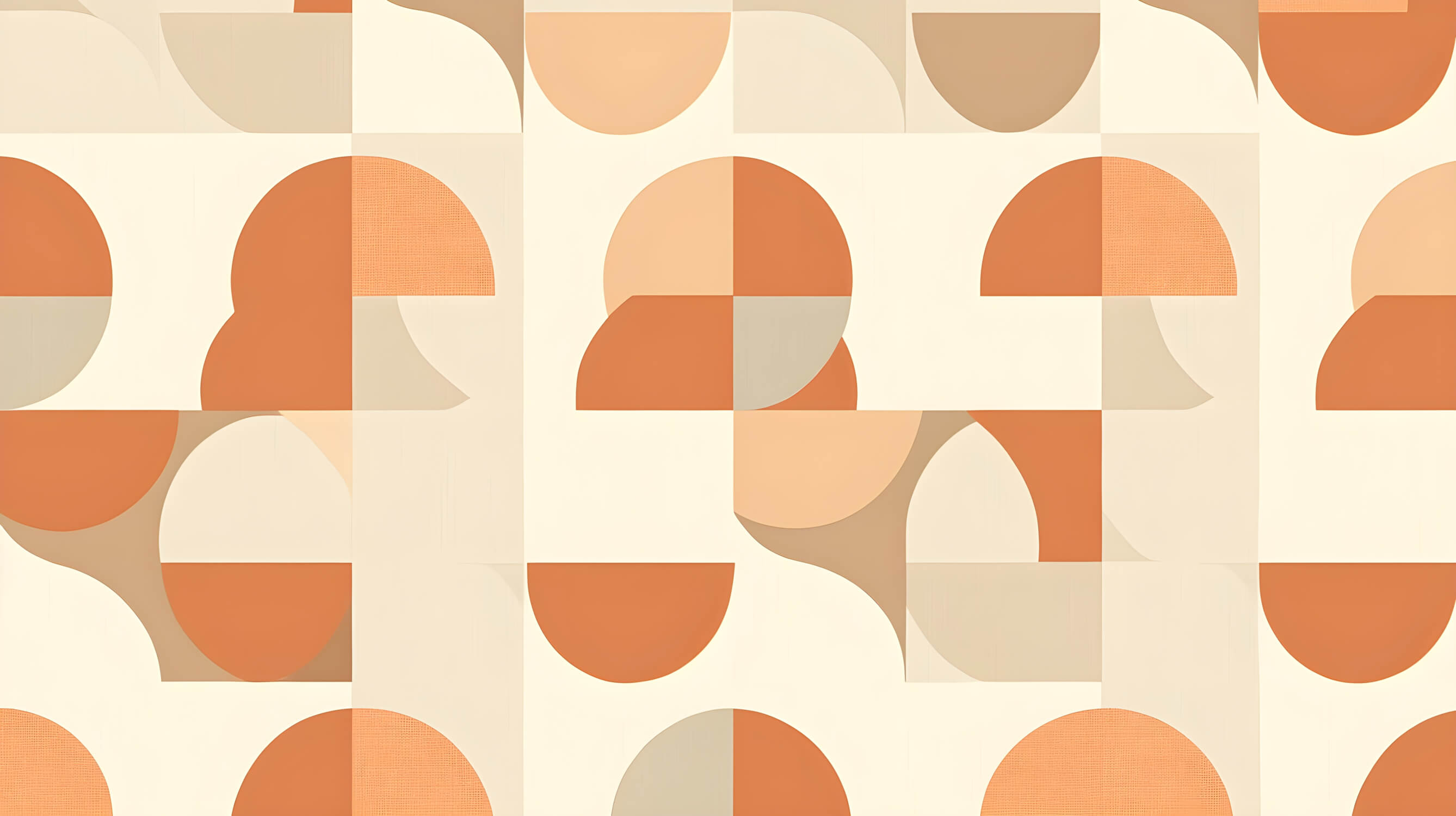 Orange Graphic Wallpaper | Murals Wallpaper