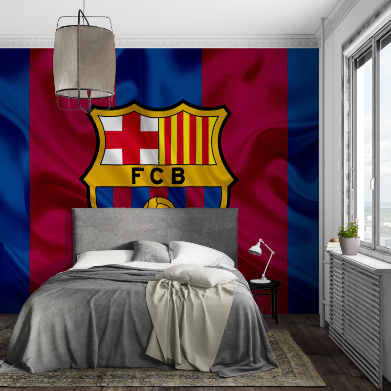 Barcelona-Fußball-Hintergrundbild | Wandbild-Hintergrundbild