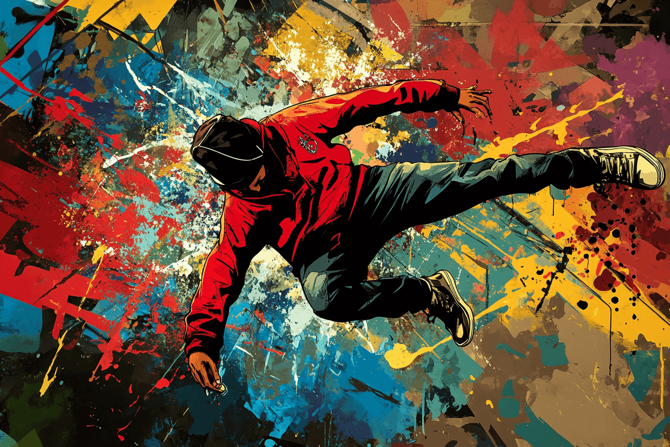 Hip Hop Explosion Graffiti Wallpaper | Murals Wallpaper