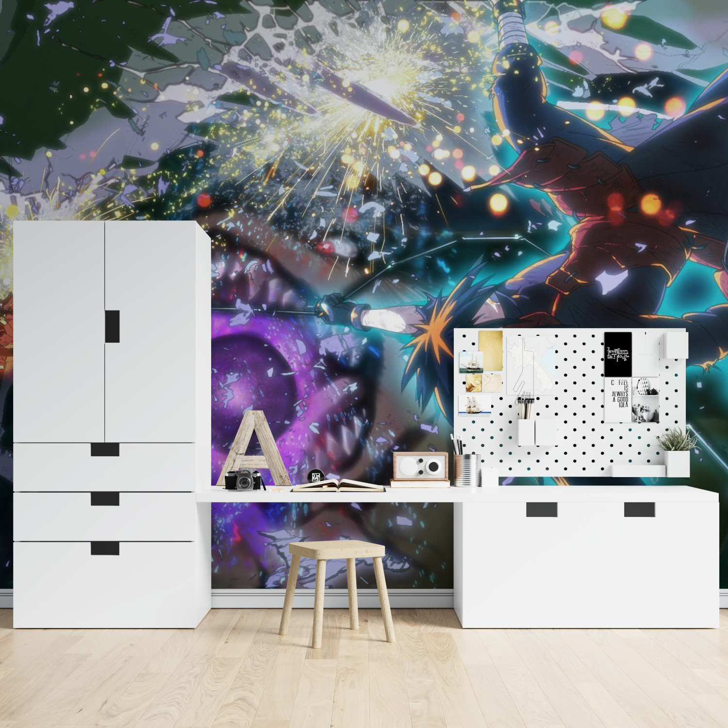 Naruto Explosive Combat Wallpaper | Murals Wallpaper