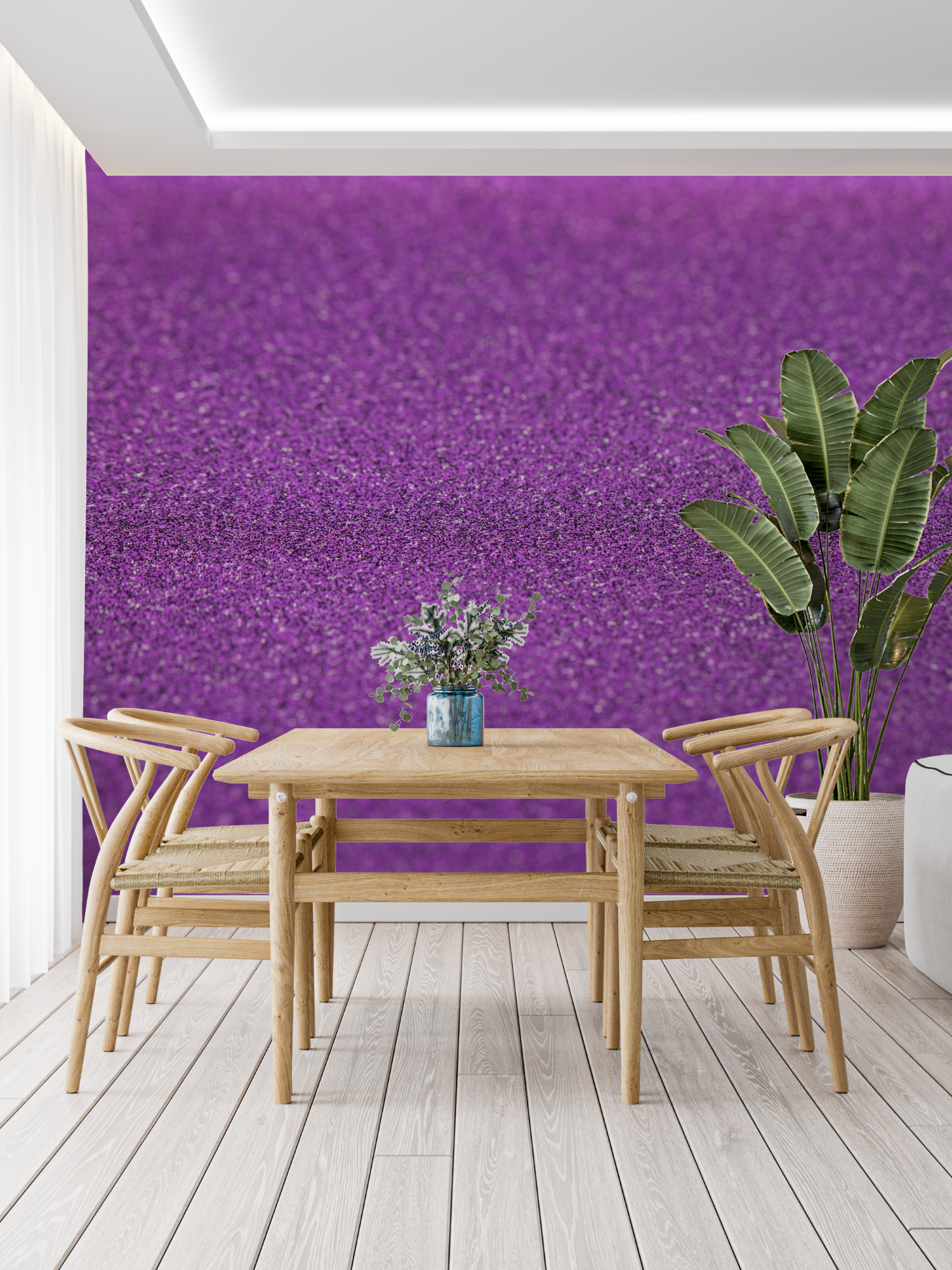 Purple Glitter Wallpaper | Murals Wallpaper
