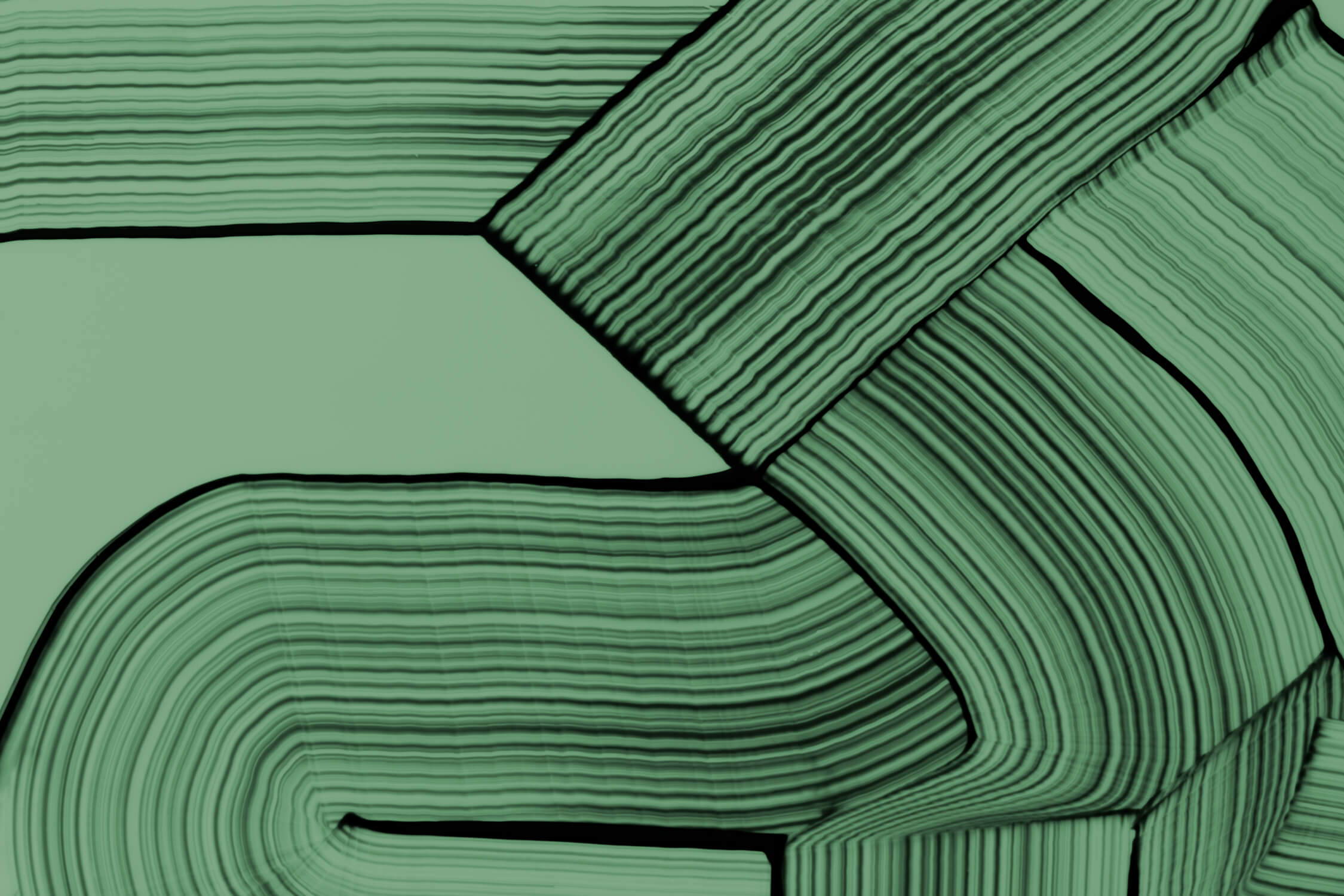 Graphic Green Wallpaper | Murals Wallpaper