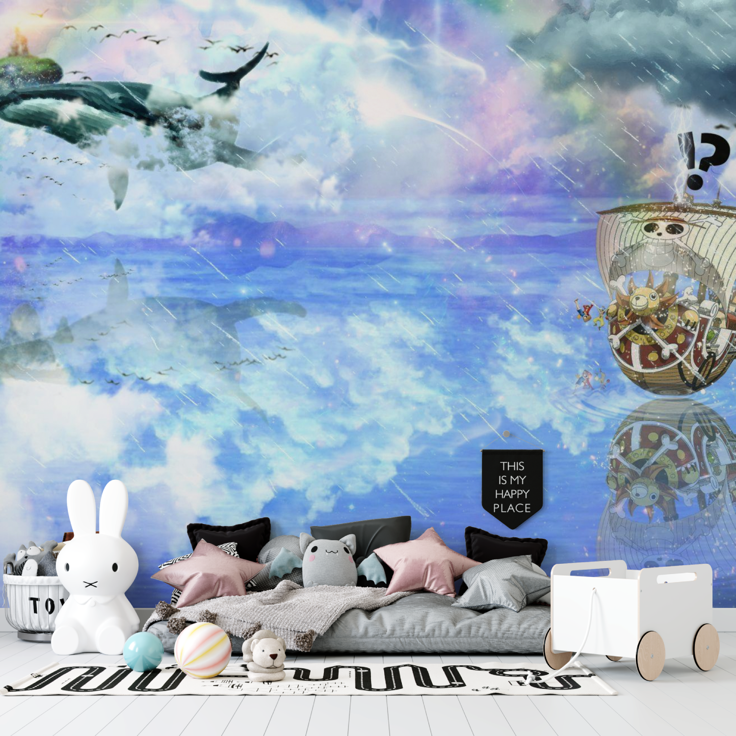 Skypiea Wallpaper | Murals Wallpaper