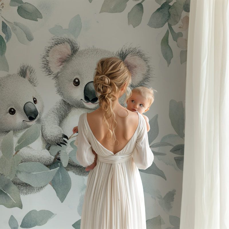 Koala Wallpaper and Tender Moments | Murals Wallpaper