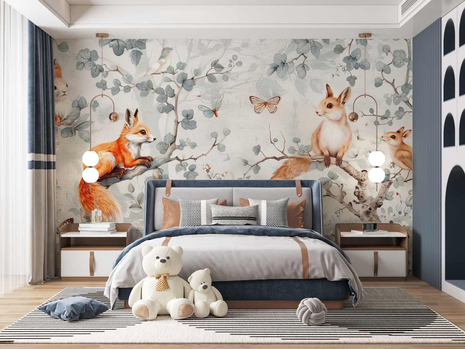 Kids' Panoramic Wallpaper | Murals Wallpaper