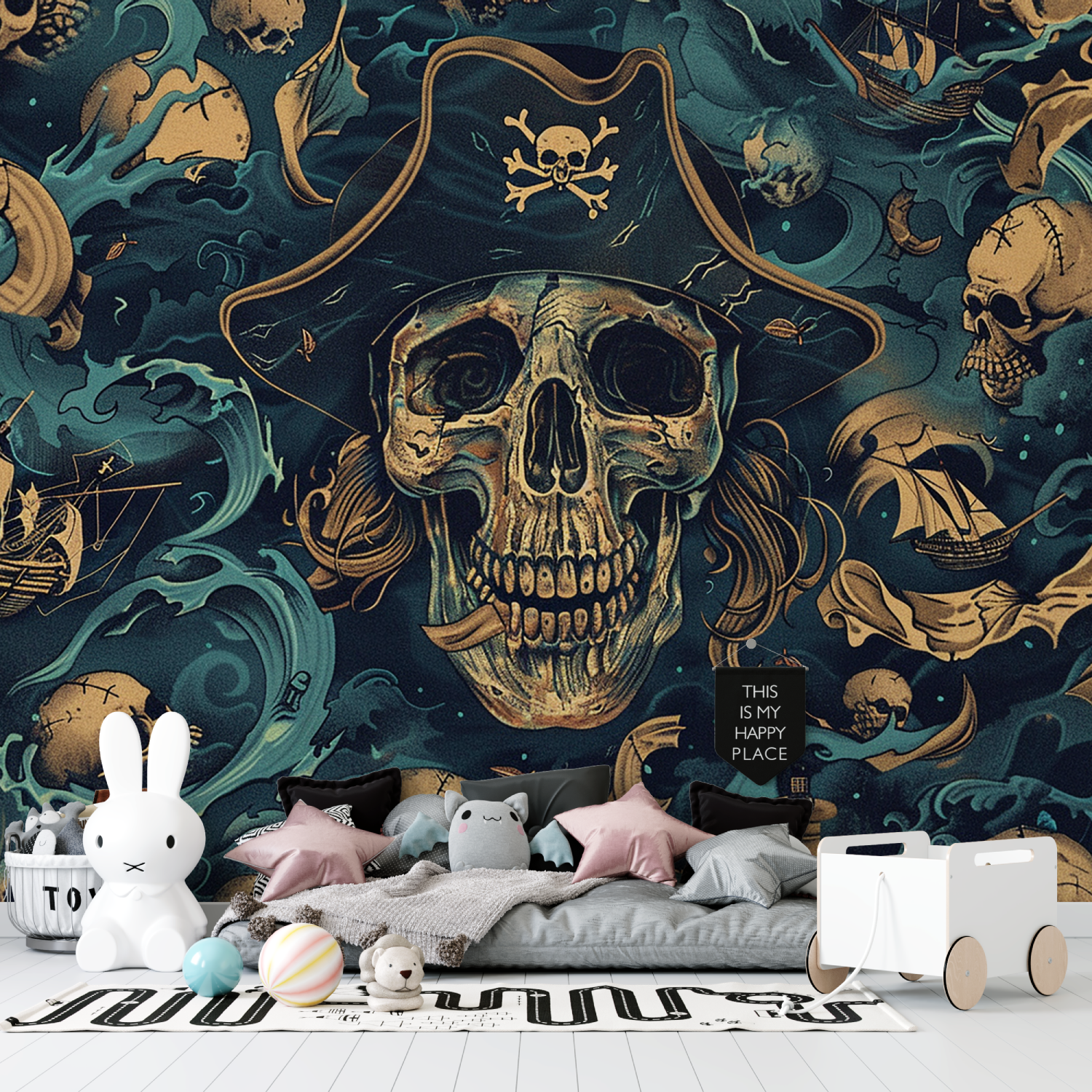 Retro Kids Wallpaper | Murals Wallpaper