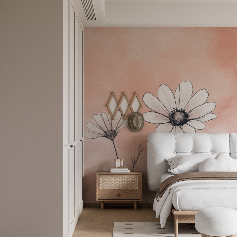 Daisy Trend Wallpaper | Murals Wallpaper
