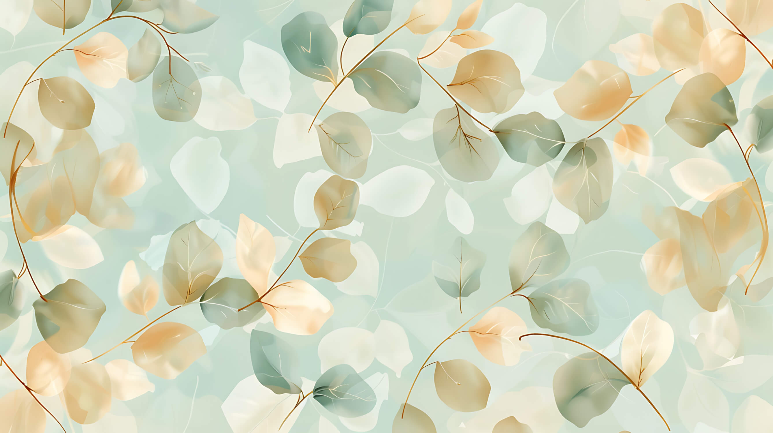 Aqua and Yellow Wallpaper | Murals Wallpaper