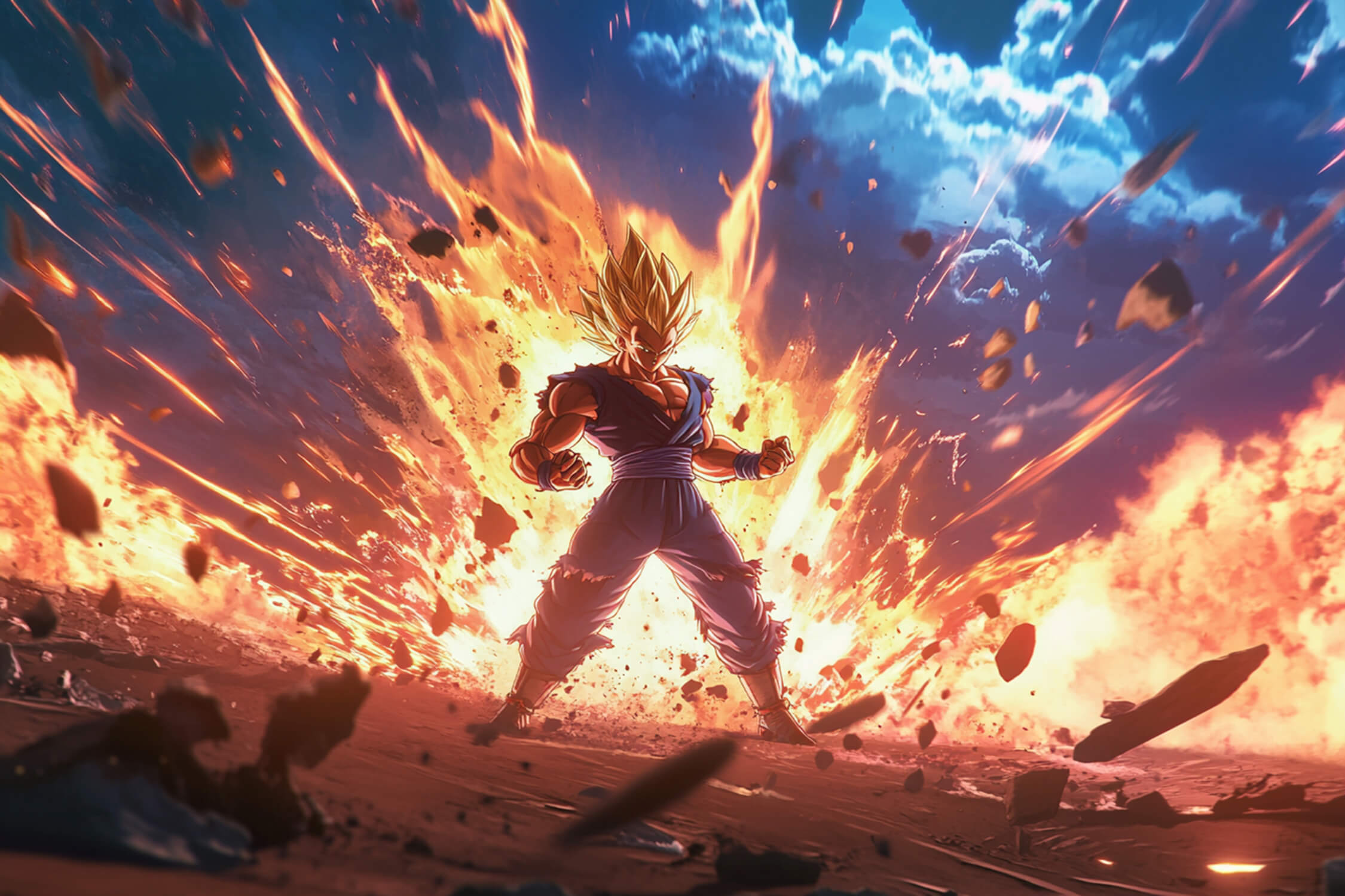 DBZ Mural Wallpaper | Murals Wallpaper