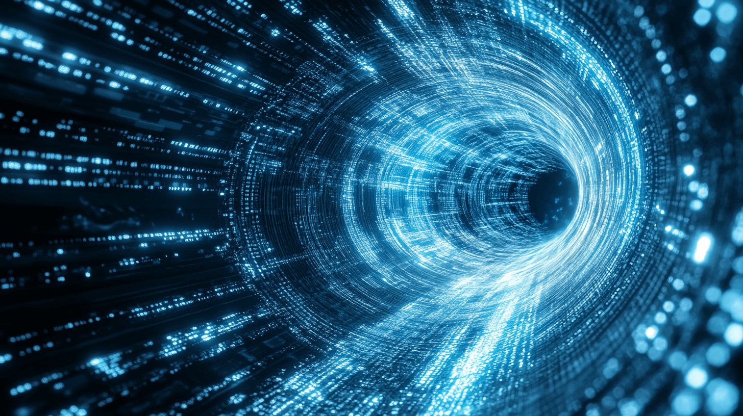 Futuristic Tunnel Wallpaper | Murals Wallpaper