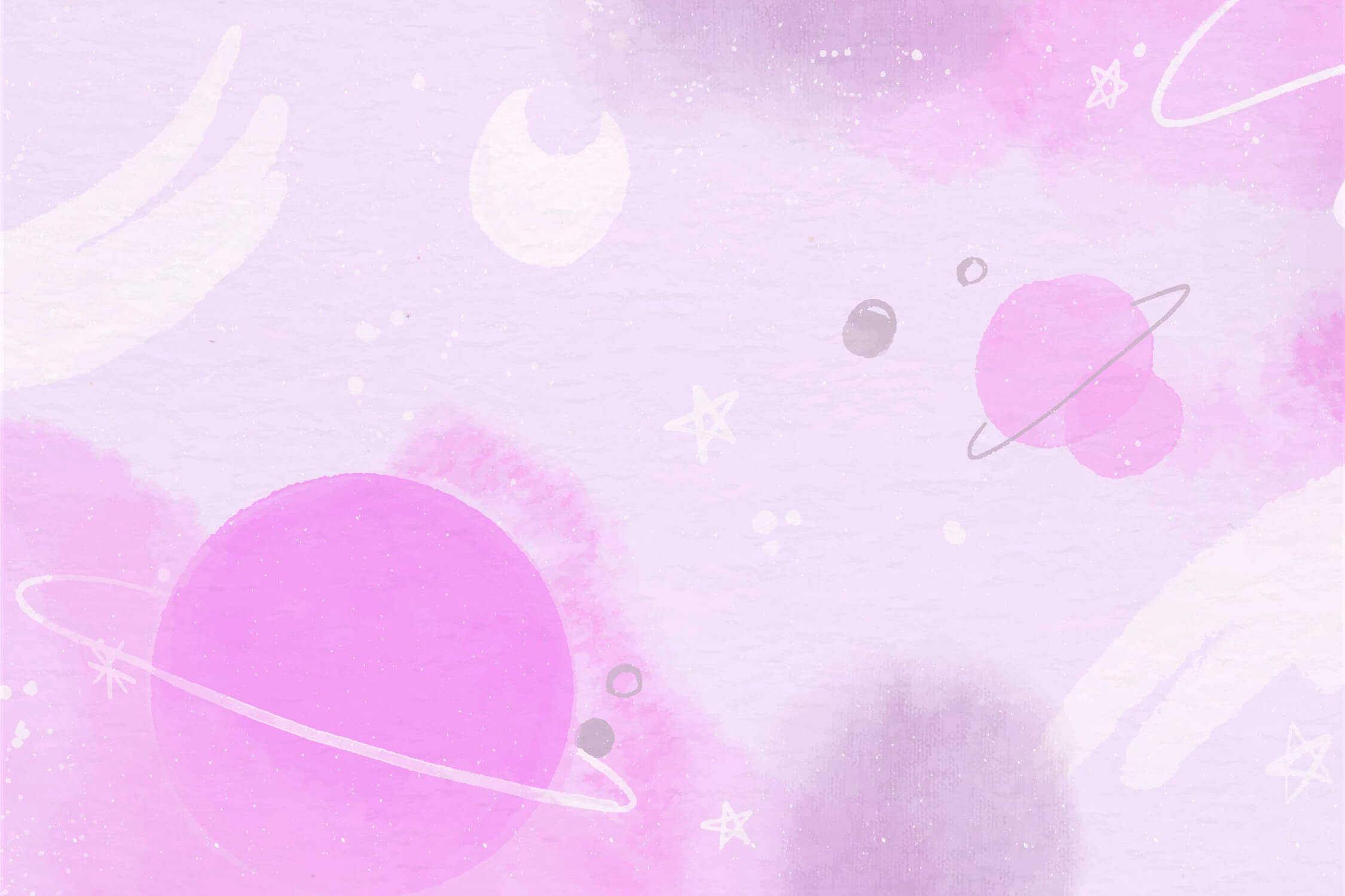 Girl's Planet Star Wallpaper | Murals Wallpaper