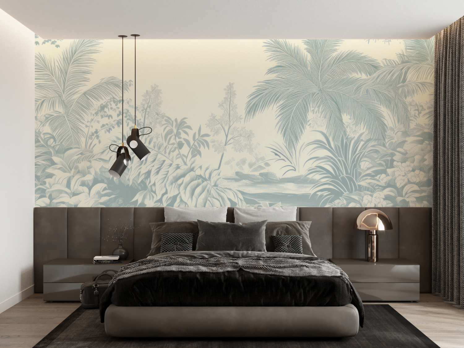 Floral Toile Wallpaper | Murals Wallpaper
