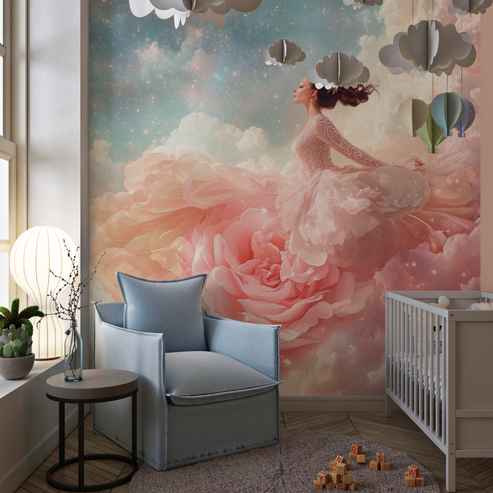 Eternal Pink Princess Wallpaper | Murals Wallpaper