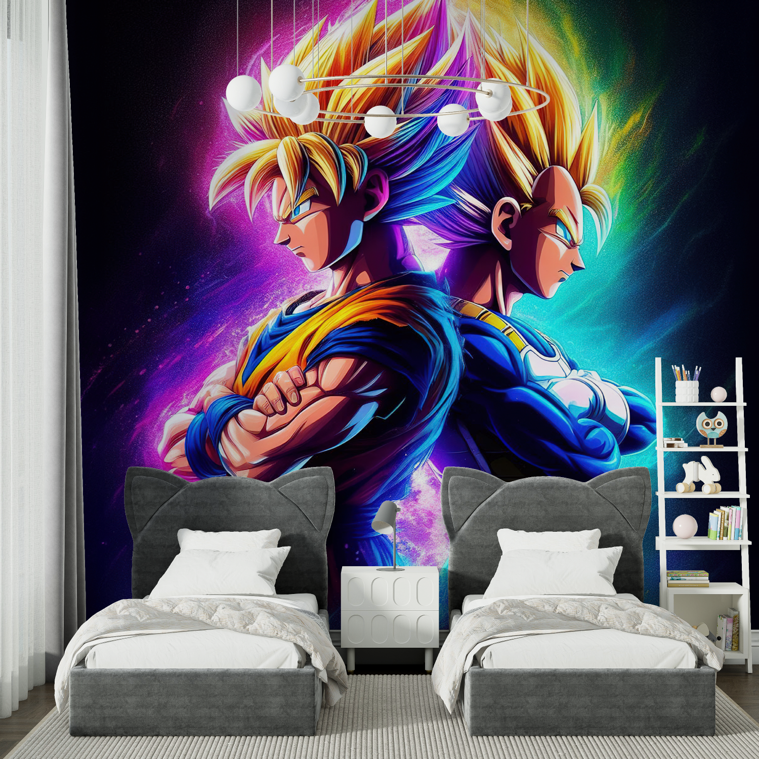 Goku vs Vegeta Wallpaper | Murals Wallpaper