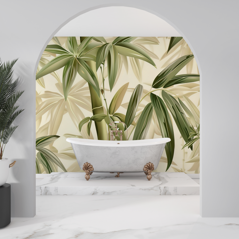 Bamboo Wallpaper Bathroom | Murals Wallpaper