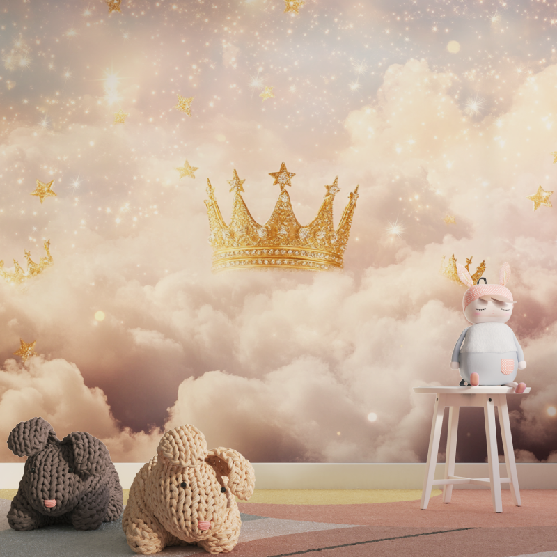 Magic Crown Princess Wallpaper | Murals Wallpaper