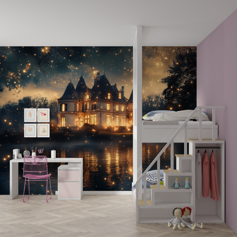 Enchanted Glow Princess Wallpaper | Murals Wallpaper